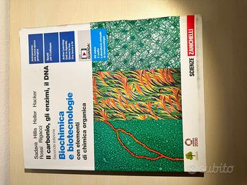ZANICHELLI Libri di scienze, chimica, biochimica