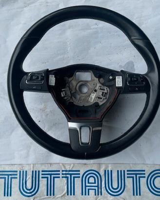 Volante VW Golf 6 2009 eco pelle con comandi