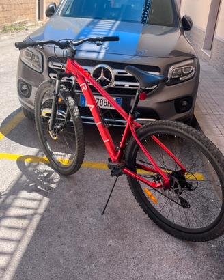 Bici MTB 29 rossa