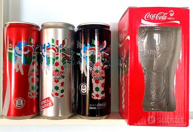 Lattine e bicchiere Coca Cola CALCIO (#14)