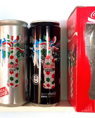 Lattine e bicchiere Coca Cola CALCIO (#14)