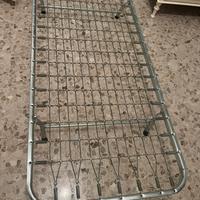 Rete letto singolo e materasso