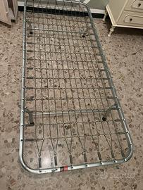 Rete letto singolo e materasso