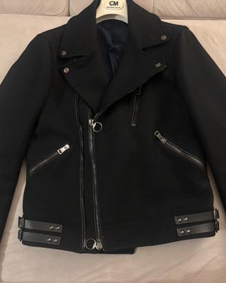 Gucci Vintage Giacca Uomo Lana e Pelle