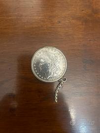 DOLLARO MORGAN  in argento coniato 1885