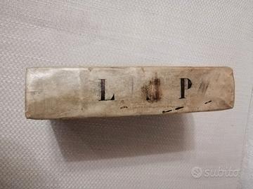 426 LIBRO ANTICO TAVOLE LOGARITMICHE 1827