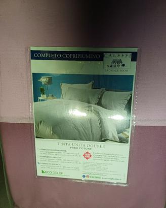 Completo Copripiumino CALEFFI bicolor double