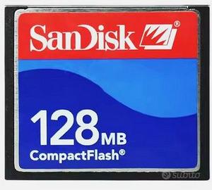Scheda di memoria compact flash Sandisk