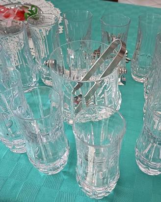 Servizio Whisky con secchiello e pinza