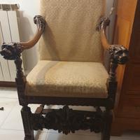 poltrona Papale Papa Leone XII