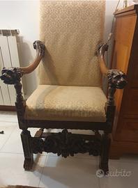 poltrona Papale Papa Leone XII