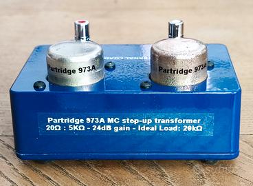 Partridge 973A trasformatore step up  testina MC