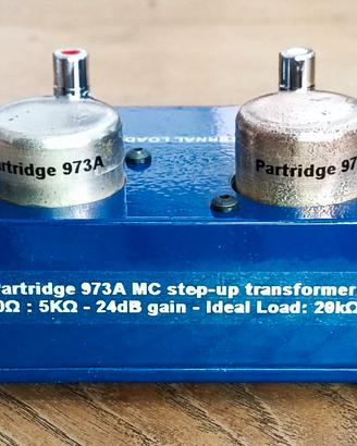 Partridge 973A trasformatore step up  testina MC