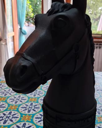 Scultura cavallo Baci Milano 51cm.