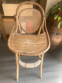 Seggiolone stile Thonet originale anni 80