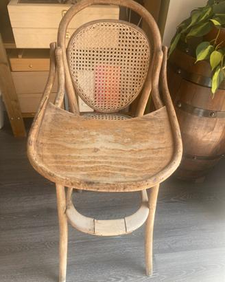 Seggiolone stile Thonet originale anni 80