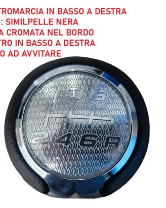POMELLO LEVA CAMBIO ALFA MITO 6 MARCE CON RETRO AC