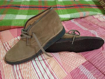 SCARPE POLACCHINE VERA PELLE N°43