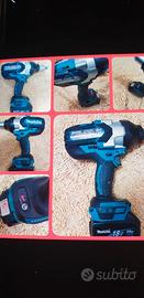 Makita dtw 1001 a 18v no Parkside batteria 5amper