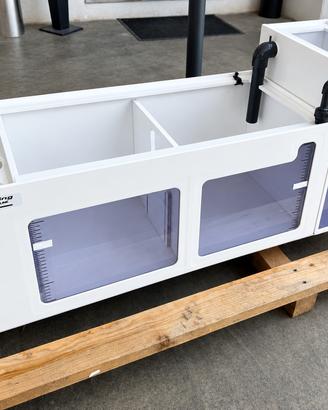 Sump acquario marino 500 lt + rabbocco/refugium