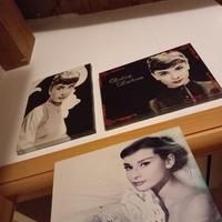 3 stampe su tela Audrey Hepburn