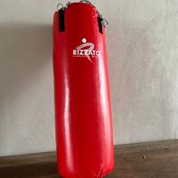 sacco da boxe rizzato con supporto