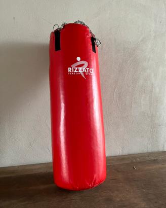 sacco da boxe rizzato con supporto