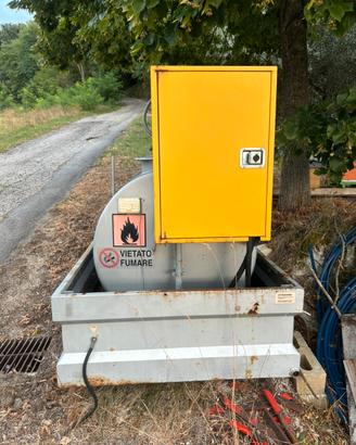 cisterna gasolio/diesel omologata pompa