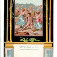 Cartolina Pompei Casa Dei Vettii Penteo Trucidato