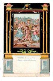 Cartolina Pompei Casa Dei Vettii Penteo Trucidato