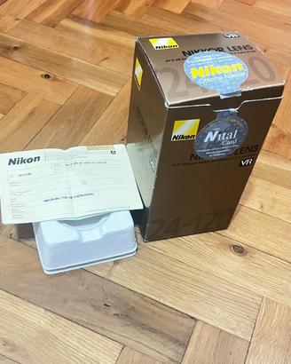 Nikkor Nikon Af-s 24-120 scatola vuota 