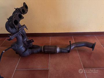Collettore scarico+catalizzatori Alfa Romeo 147