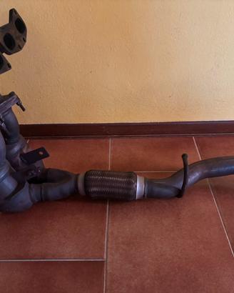 Collettore scarico+catalizzatori Alfa Romeo 147