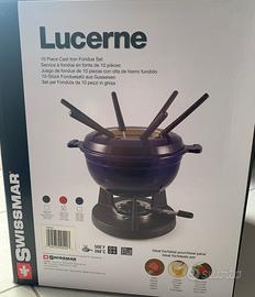 Swissmar set fonduta, piatto girevole, 6 ciotole