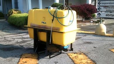 Cisterna mod. bertani per diserbo 600lt