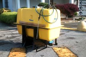 Cisterna mod. bertani per diserbo 600lt