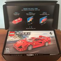 LEGO 76934 Speed Champions Ferrari F40 con Diorama