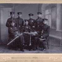 Foto di militari tedeschi del 1902