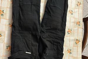 Pantaloni cargo da moto con protezioni