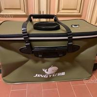 Secchio per pesci con zip Nuovo mai usato