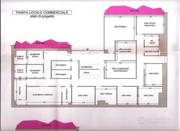 250 mq NEGOZIO LOCATO A REDDITO