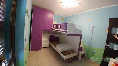 Cameretta letto a castello Moretti Compact