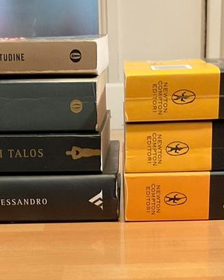 7 libri romanzi/thriller storici-Manfredi/Simoni