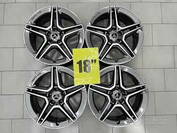 RL96 Cerchi usati originali Mercedes da 18"