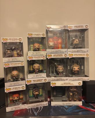 Set 11 funko pop deluxe harry potter Hogsmeade