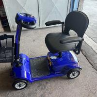 Scooter elettrico 4 ruote pieghevole Anziani