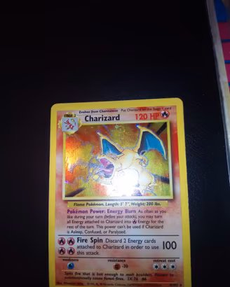 Charizard set base 1999