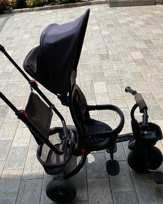 Passeggino Triciclo Nekiz Trike Pieghevole Nero