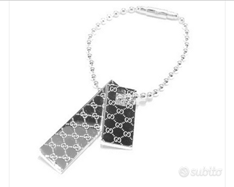 Portachiavi Gucci in argento