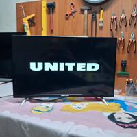 Smart tv 32" a led United in hd 